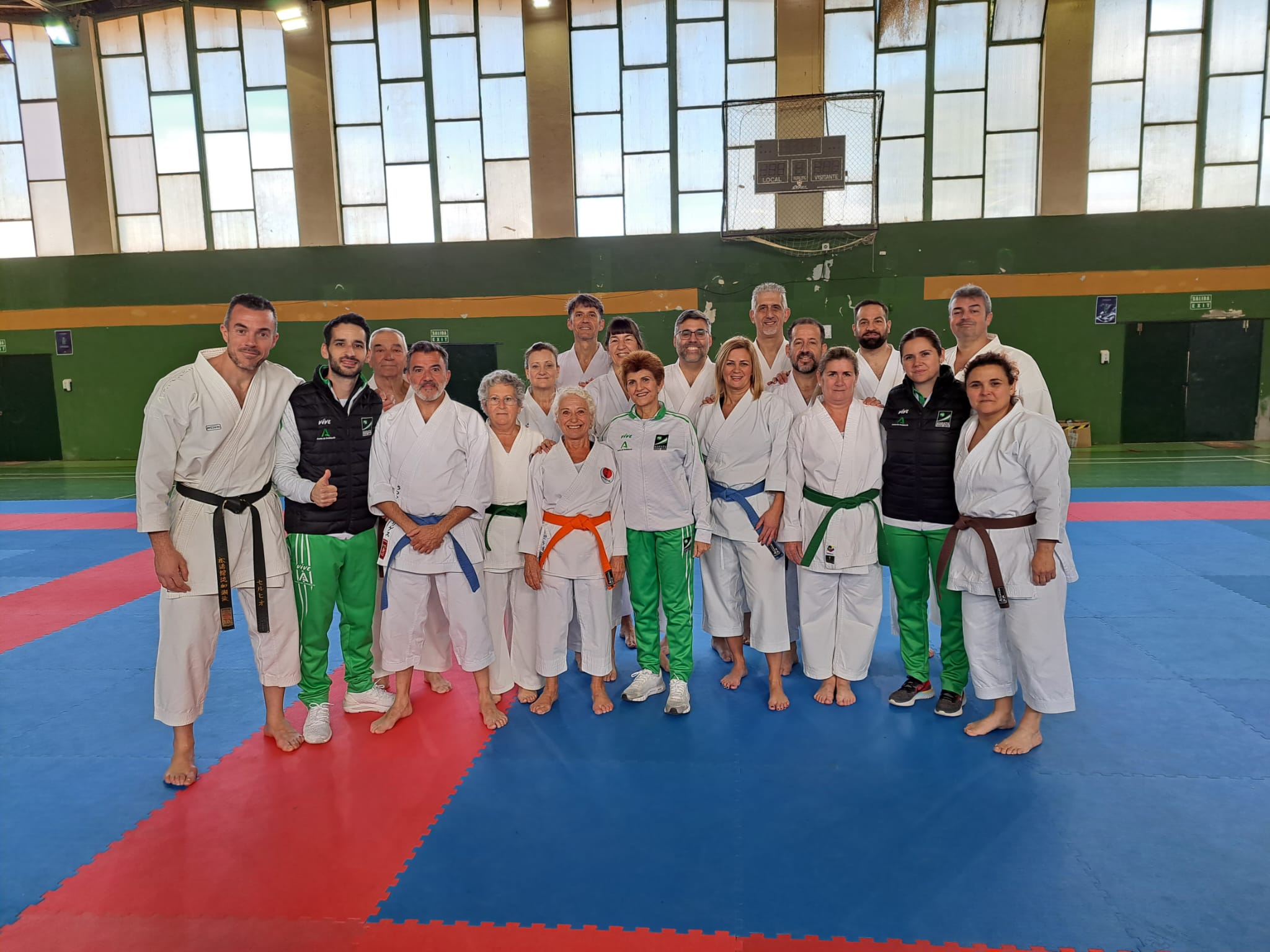 El Club Dakentai participa en diferentes actividades oganizadas por la Federación Andaluza de kárate