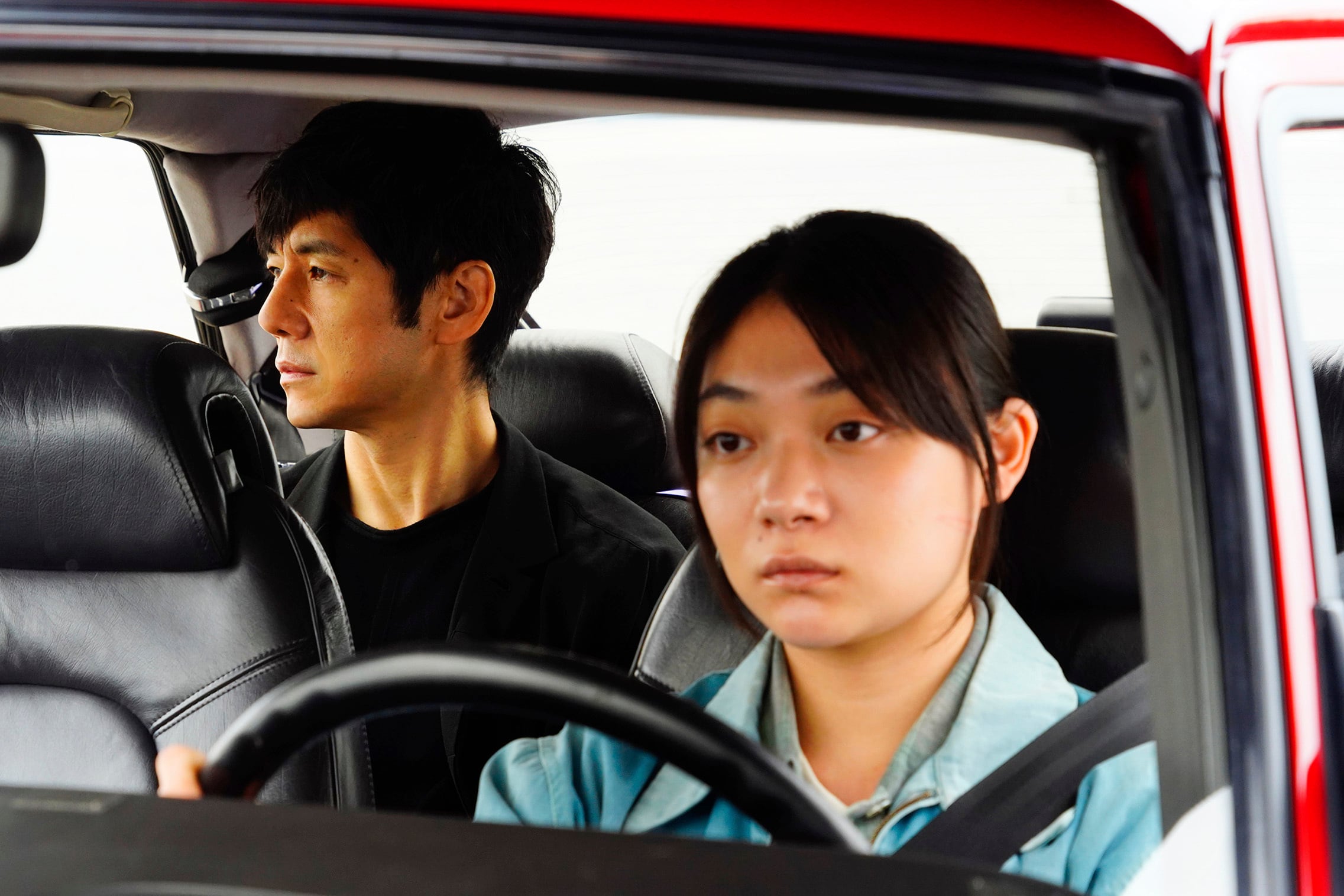 Fotograma de la película DRIVE MY CAR, de Ryûsuke Hamaguchi: