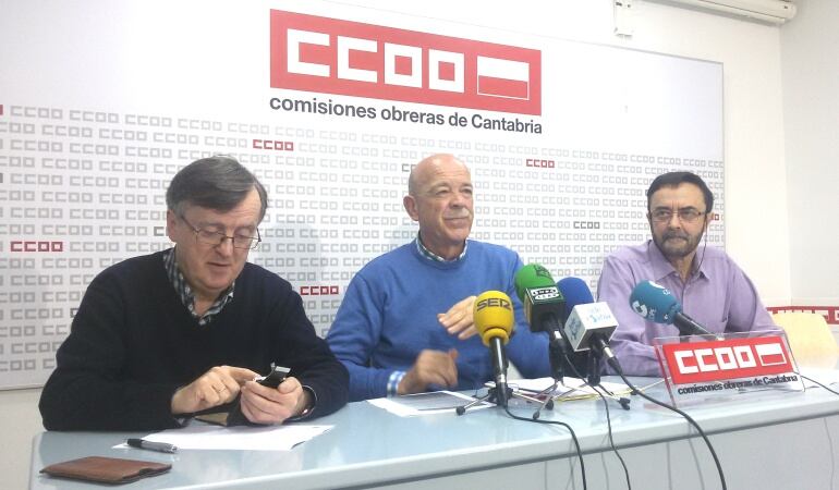 Representantes de Comisiones Obreras en la Administración pública.