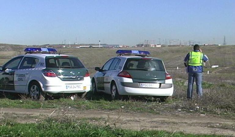 Imagen genérica de un operativo de la Guardia Civil