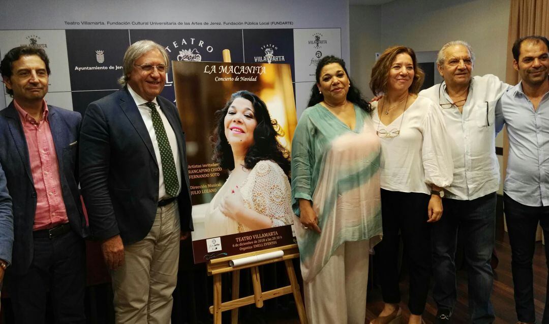 Tomasa Guerrero &quot;La Macanita&quot; ha presentado su espectáculo en el Teatro Villamarta 