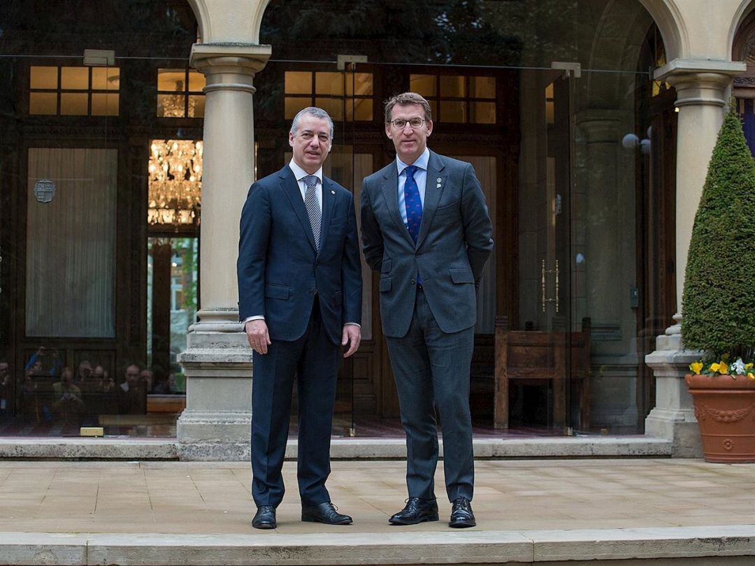 Urkullu y Feijoo en una entrevista reciente