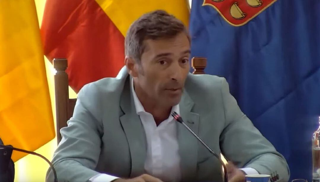 Pedro Sanginés, portavoz adjunto de CC en el Cabildo de Lanzarote.