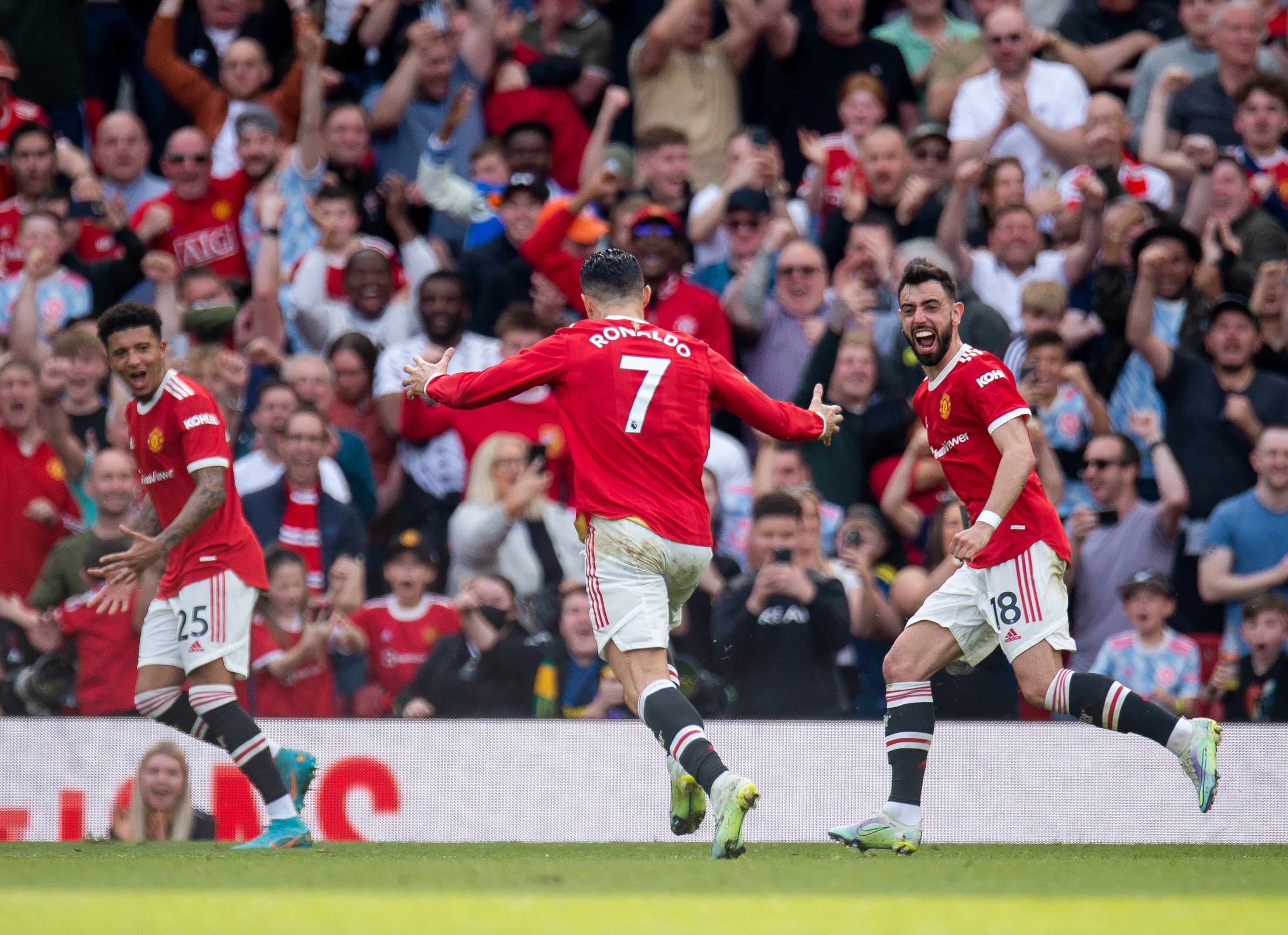 Cristiano Ronaldo lleva 21 goles esta temporada con el Manchester United EFE/EPA/PETER POWELL