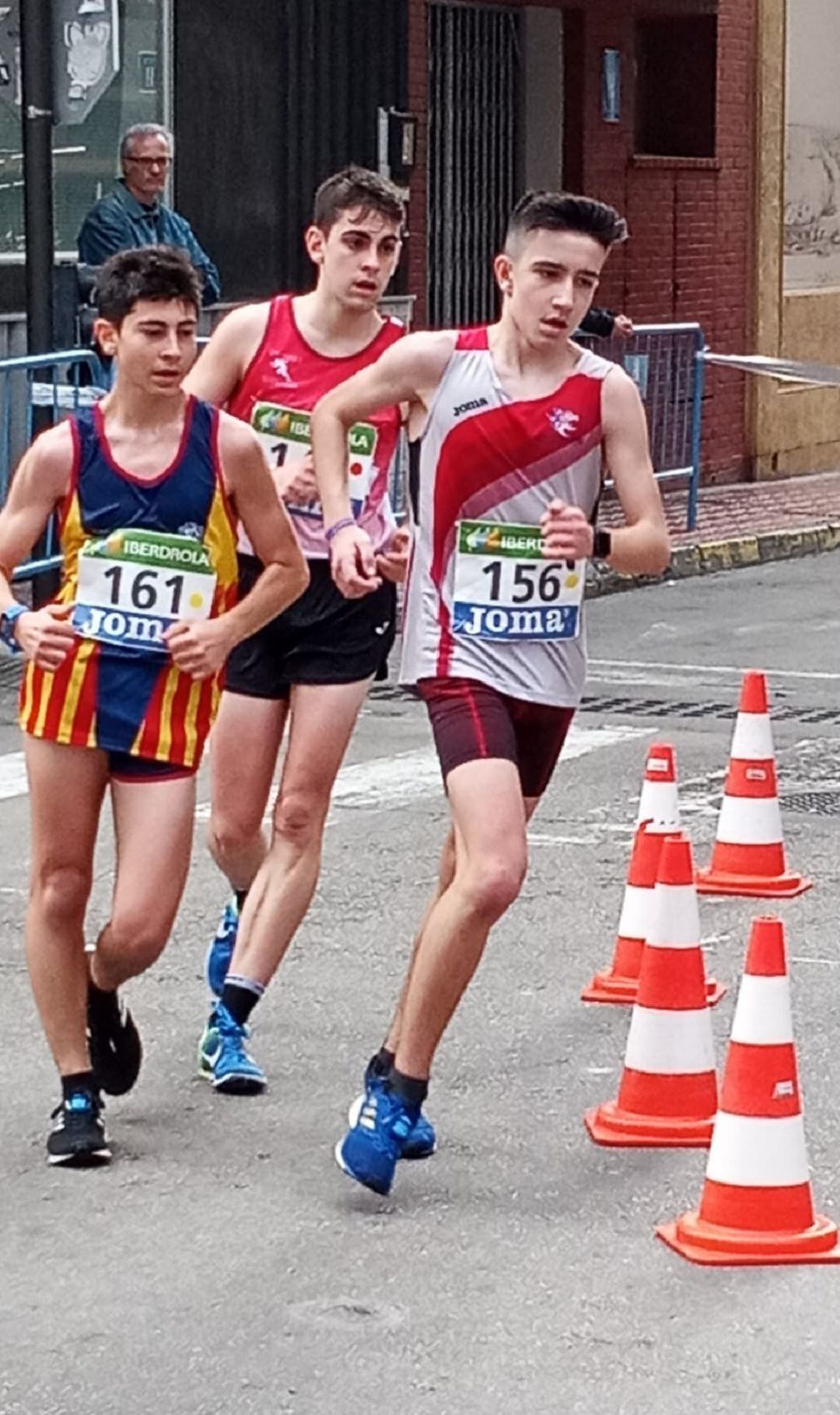 El segoviano Rodrigo Santa Elena, quinto en el nacional sub 18 de marcha en ruta