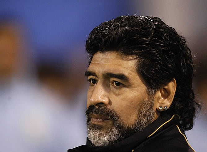 Maradona, seleccionador de Argentina