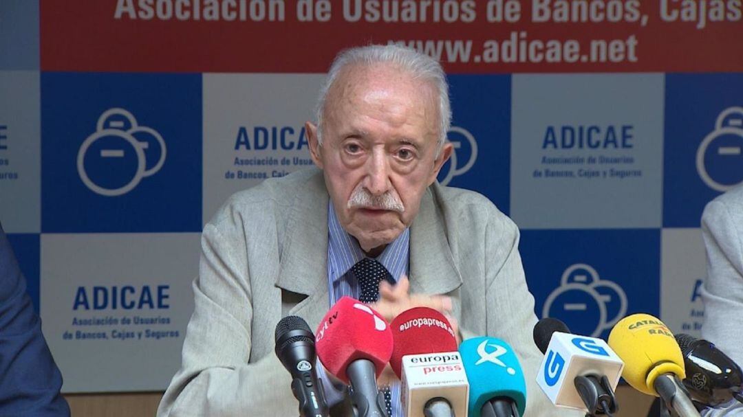 Manuel Pardos, presidente de ADICAE