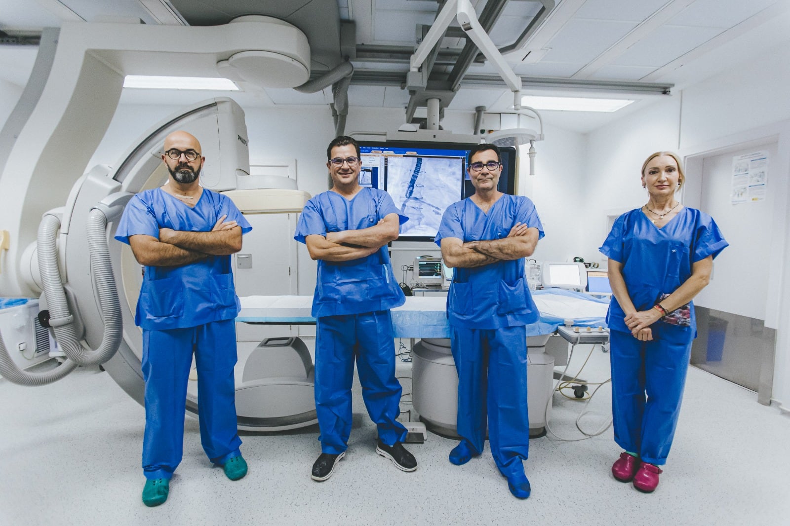 Imagen del equipo médicos de HLA Santa Isabel