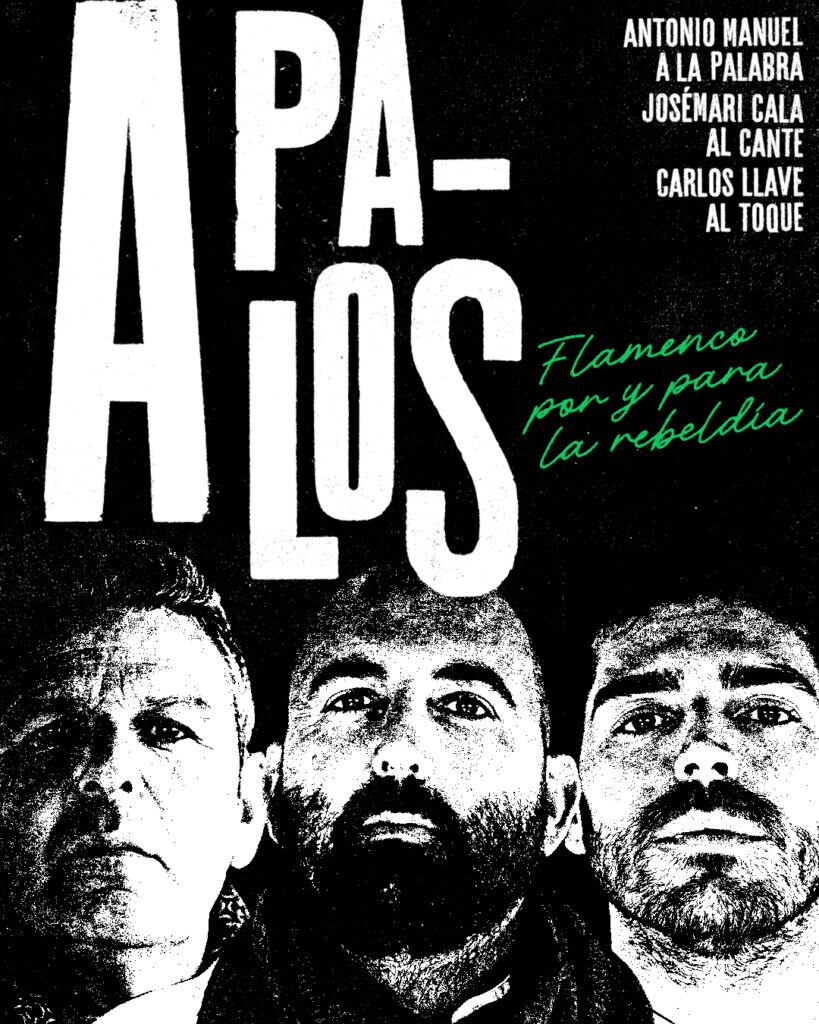 Cartel del espectáculo A Palos