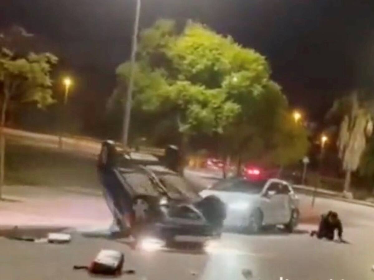 Detenido por conducción temeraria, provocar un accidente grave y huir del lugar del siniestro en Málaga