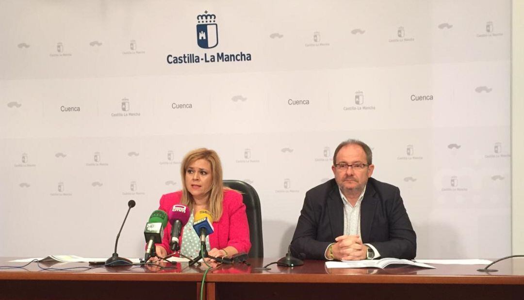 Martínez y el delegado de Hacienda y Administraciones Públicas, Ramón Pérez Tornero