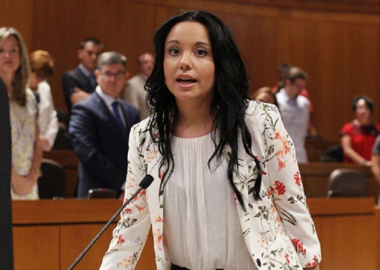 Maru Díaz, diputada de Podemos en las Cortes de Aragón