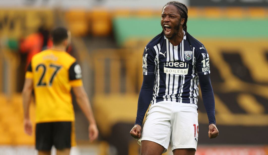 Romaine Sawyers, futbolista del West Bromwich Albion.