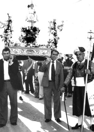 Procesión del Santo Niño en Valverde de Júcar.