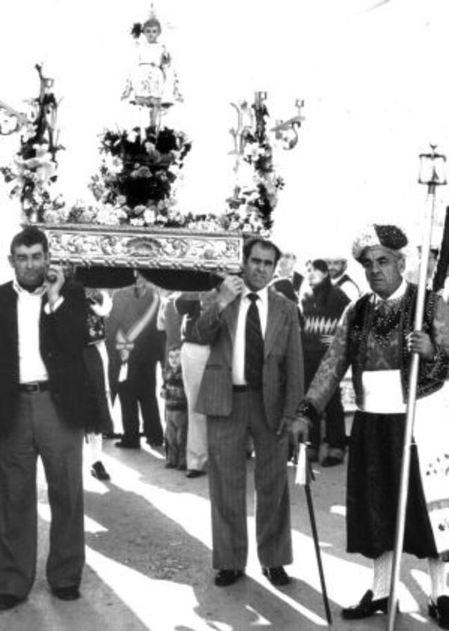 Procesión del Santo Niño en Valverde de Júcar.