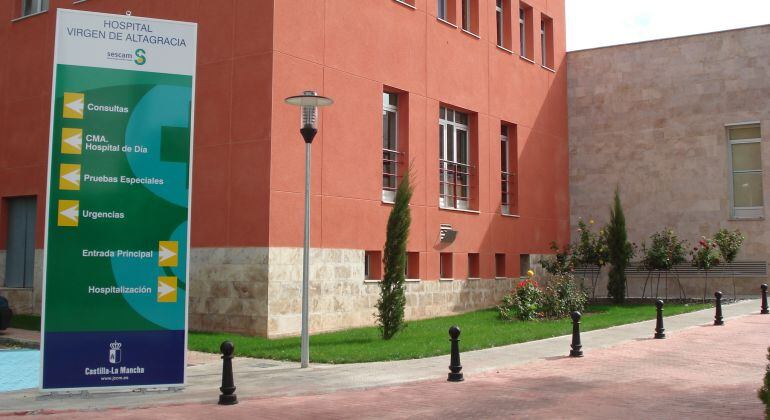 Fachada del Hospital de Manzanares