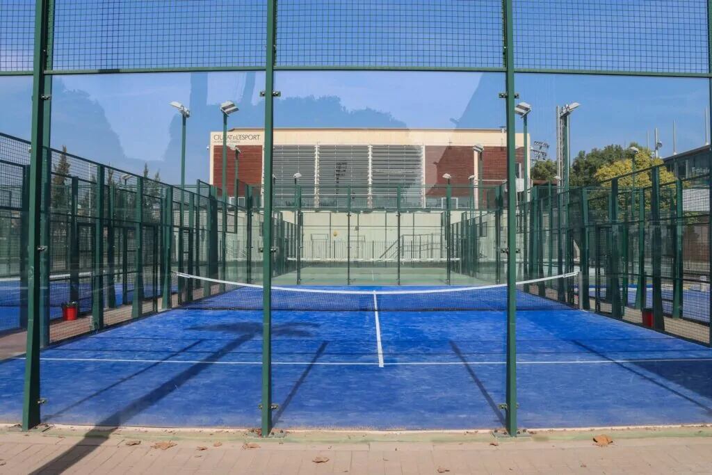 Instalaciones de pistas de padel en Parc Central