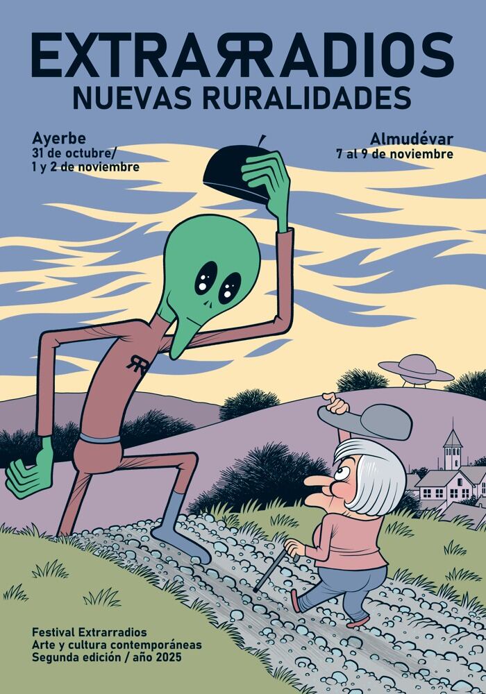 Cartel de la segunda edición de 'Extrarradios'