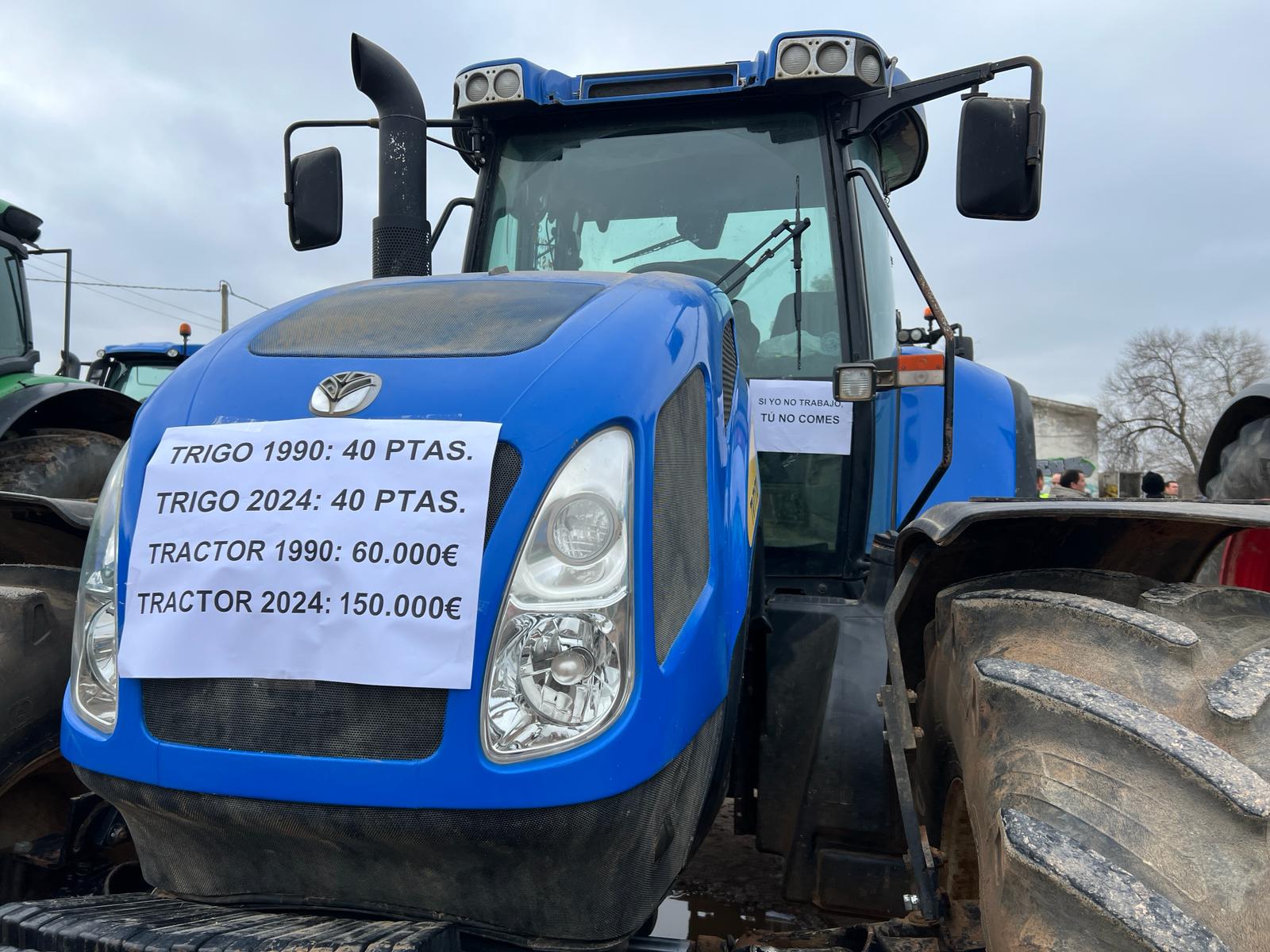 Movilizaciones del sector del Campo en la provincia de Toledo durante la mañana de este miércoles