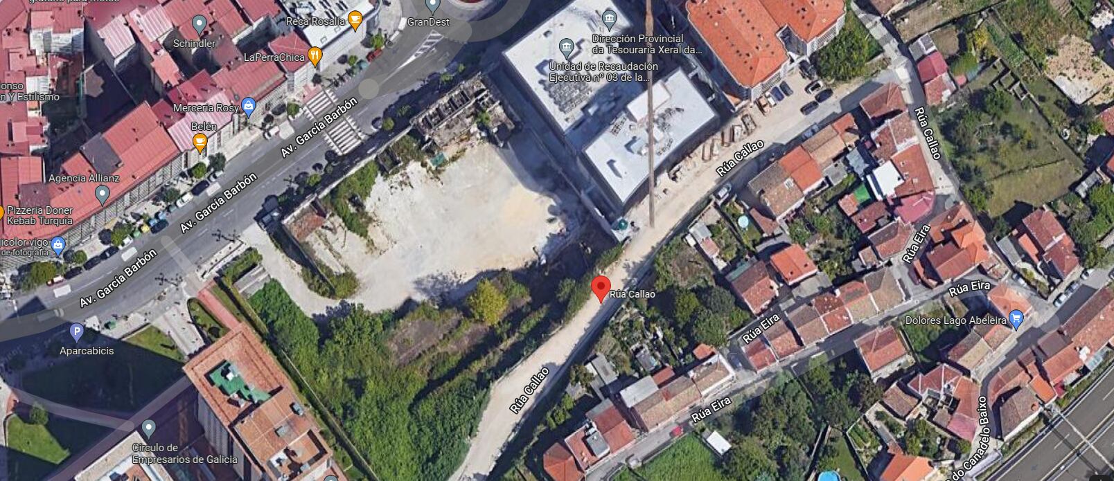 La calle que humanizará el Concello de Vigo gracias al convenio con Adif