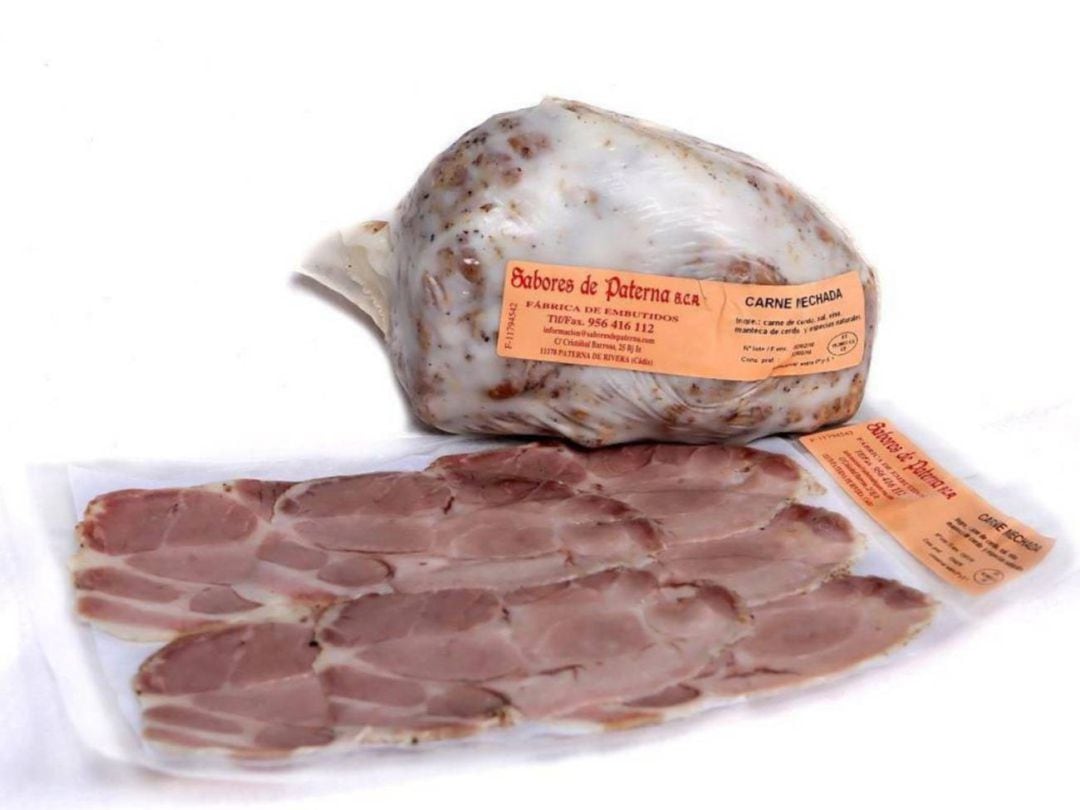 Carne mechada de la marca gaditana &#039;Sabores de Paterna&#039;.