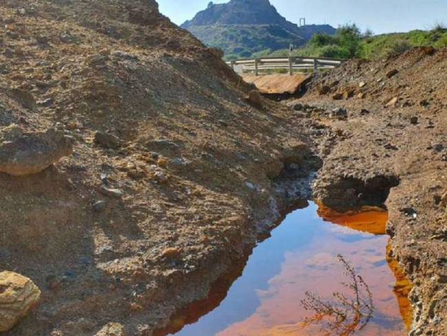 Residuos peligrosos en la Sierra Minera