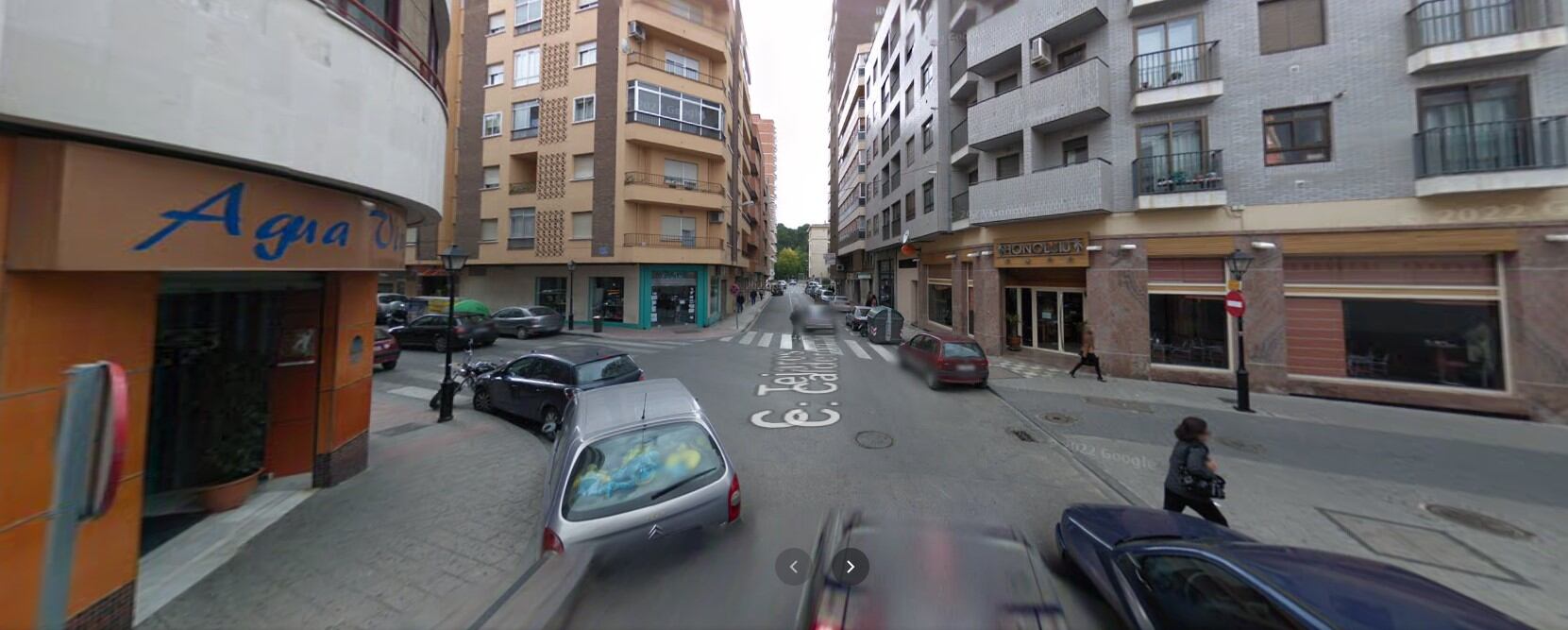 El suceso se produjo en la confluencias de las calles Tejares y Calderón de la Barca