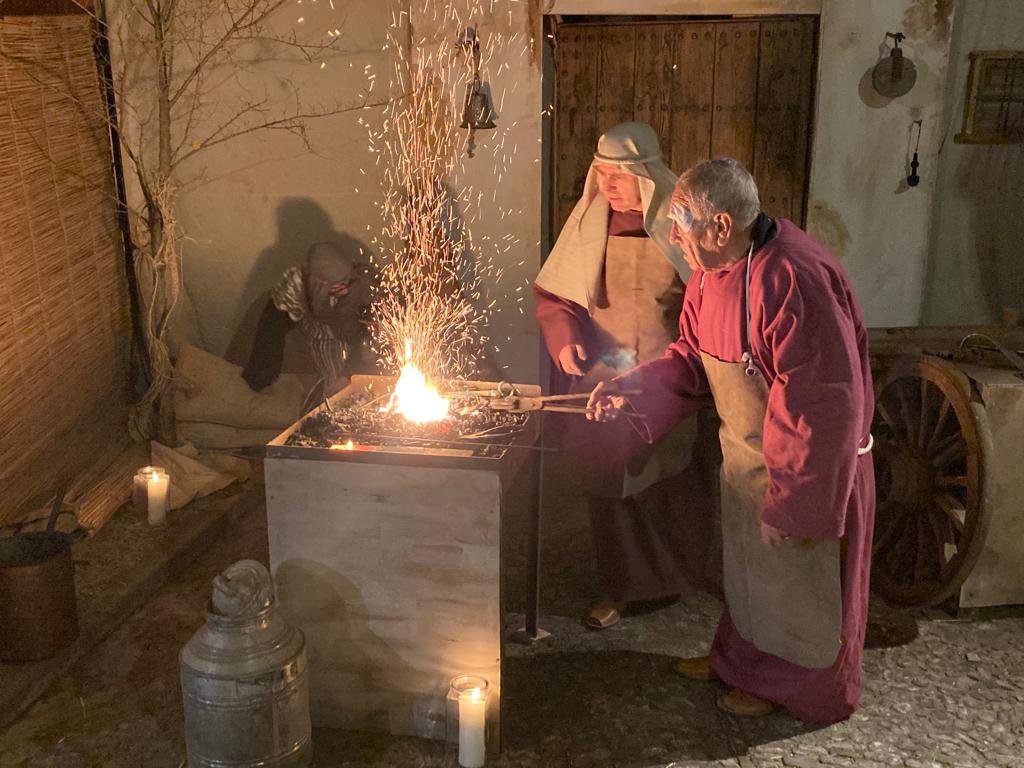 Imagen del nuevo belén viviente celebrado en Moral de Calatrava (Ciudad Real)