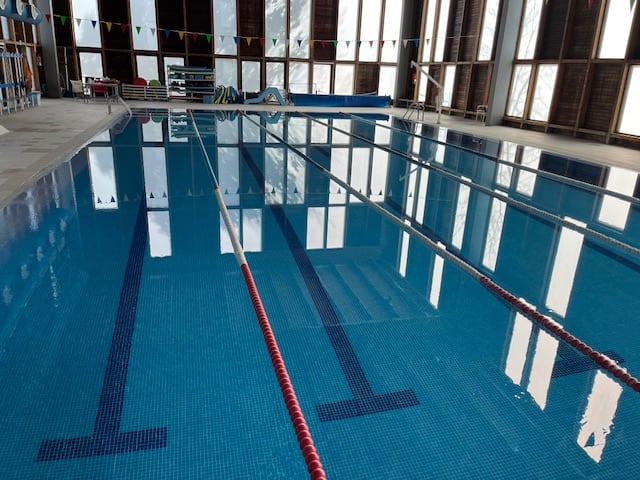 Piscina cubierta de Peñafiel