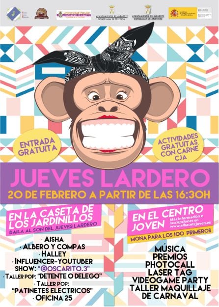 Programación para &#039;Jueves lardero&#039;