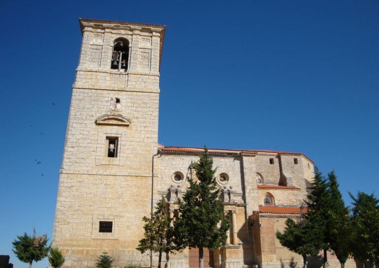 Imagen de la iglesia de Pedraza de Campos