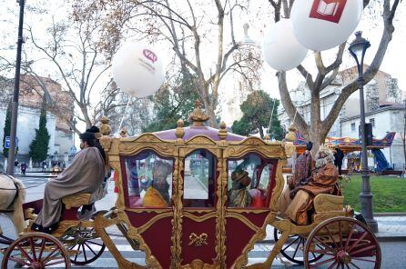 Llegada de los Reyes Magos en Valladolid