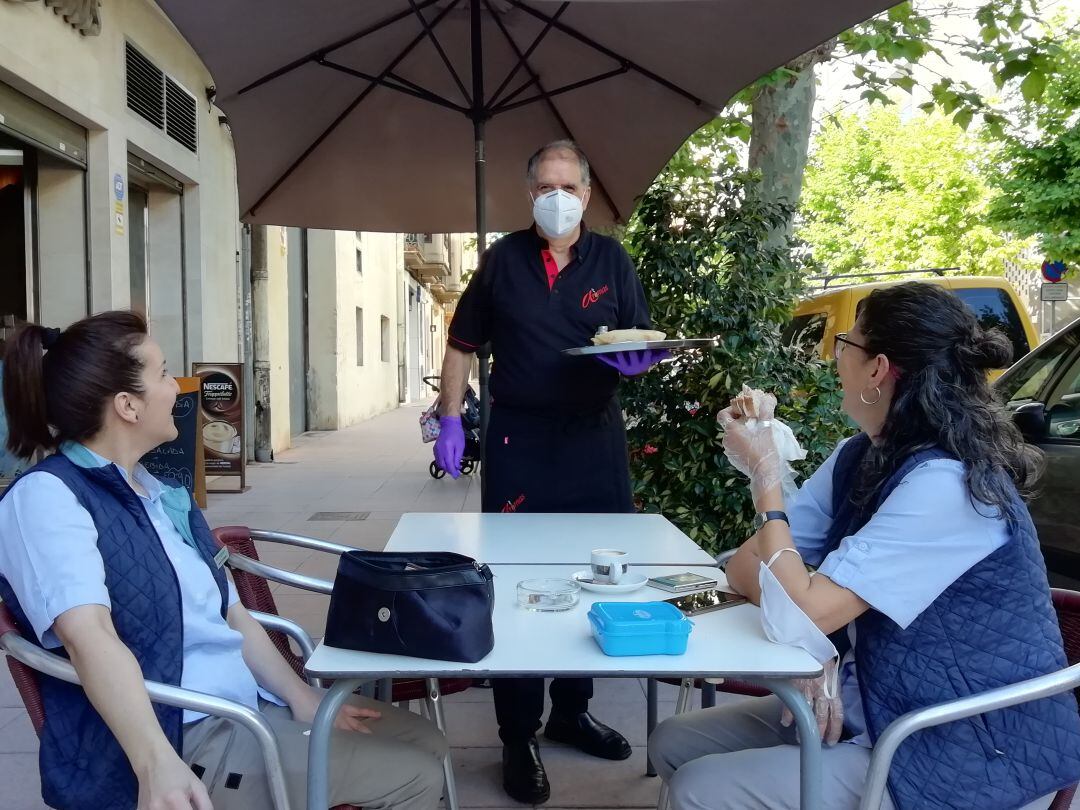 Imagen de una cafetería de Castelló de la Plana.