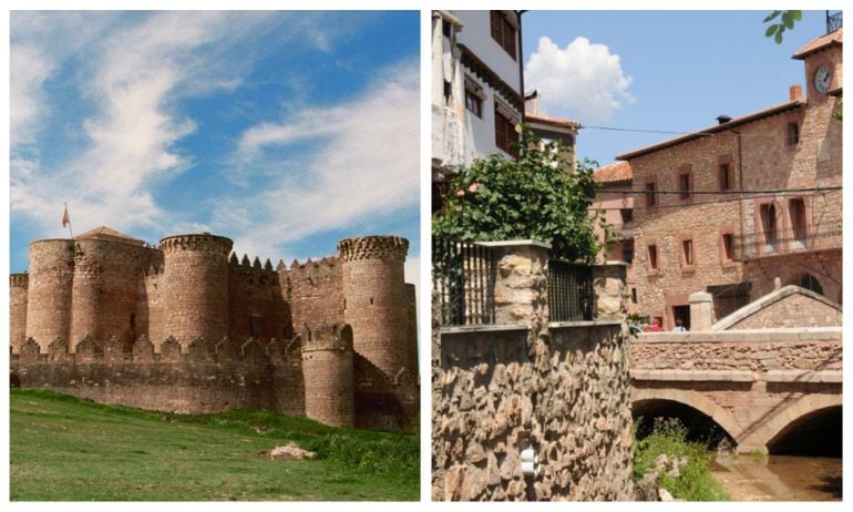 Castillo de Belmonte (Cuenca) y Checa (Guadalajara).