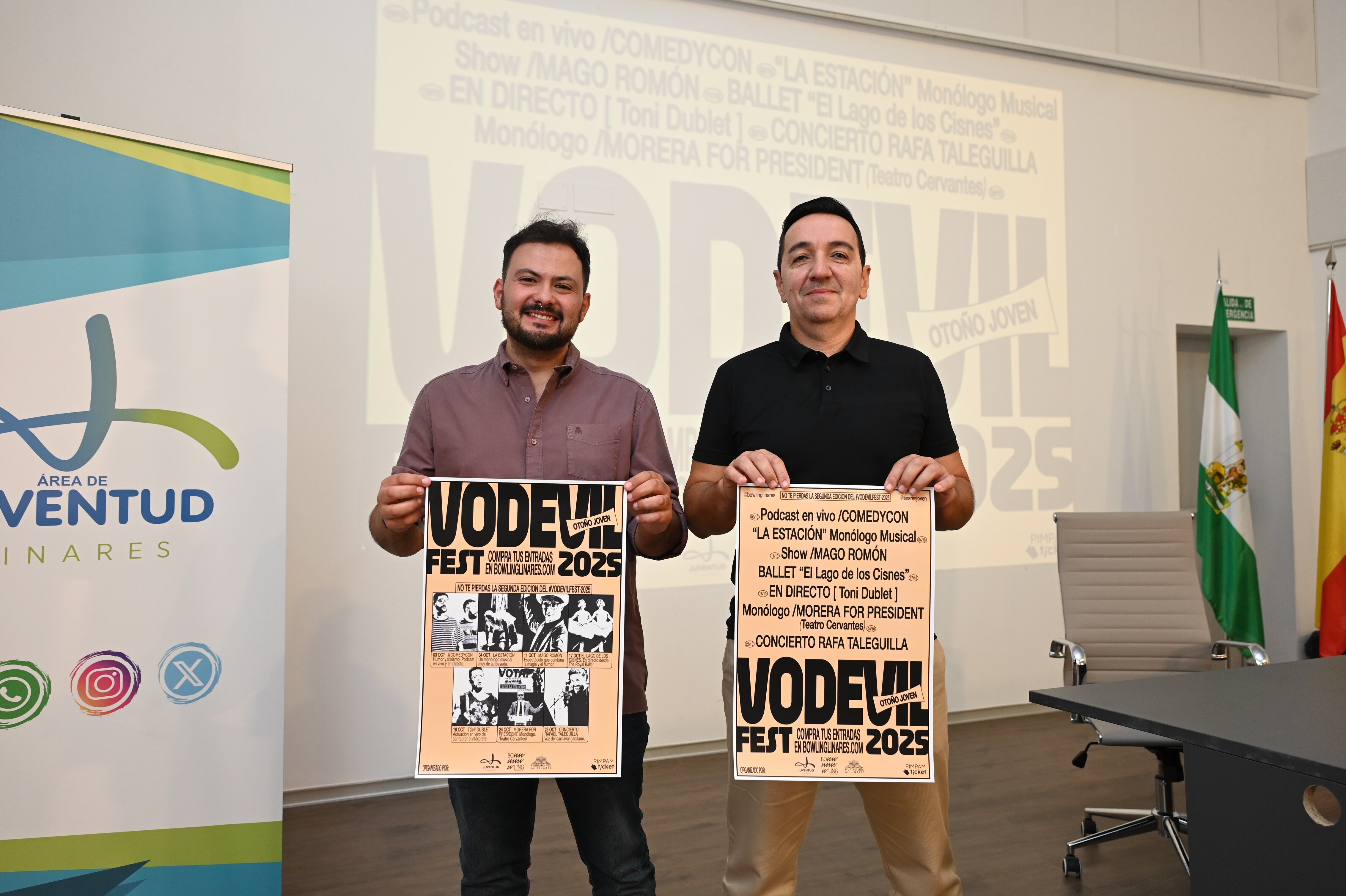 Presentación del &#039;Vodevil Fest Otoño Joven 2025&#039;.