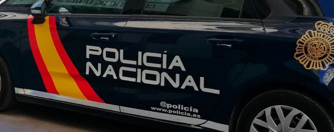 Un coche patrulla de la Policía Nacional