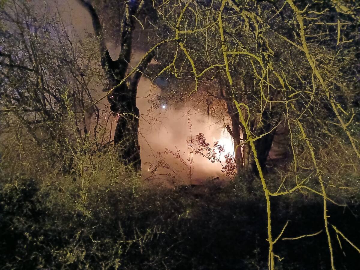 Incendio en un asentamiento en Vila sin daños personales