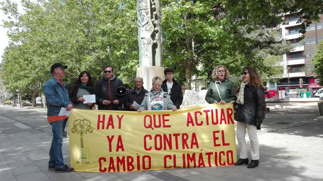 Movilización contra el cambio climático en la capital