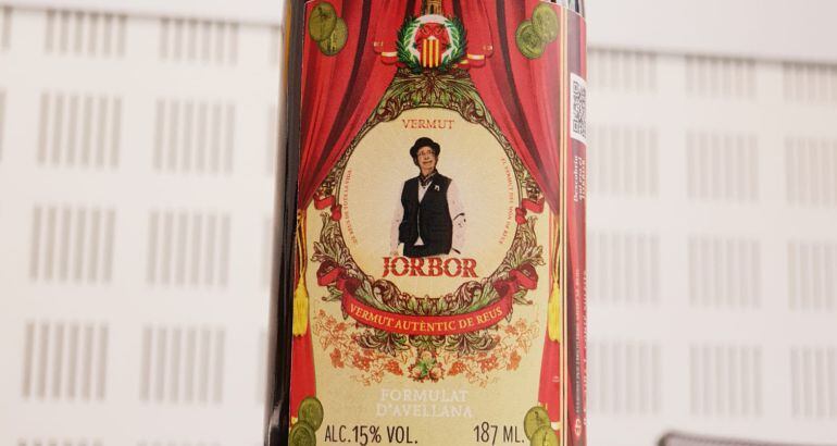 Jordi Boronat a l&#039;etiqueta del Vermut de la Vermutada Popular