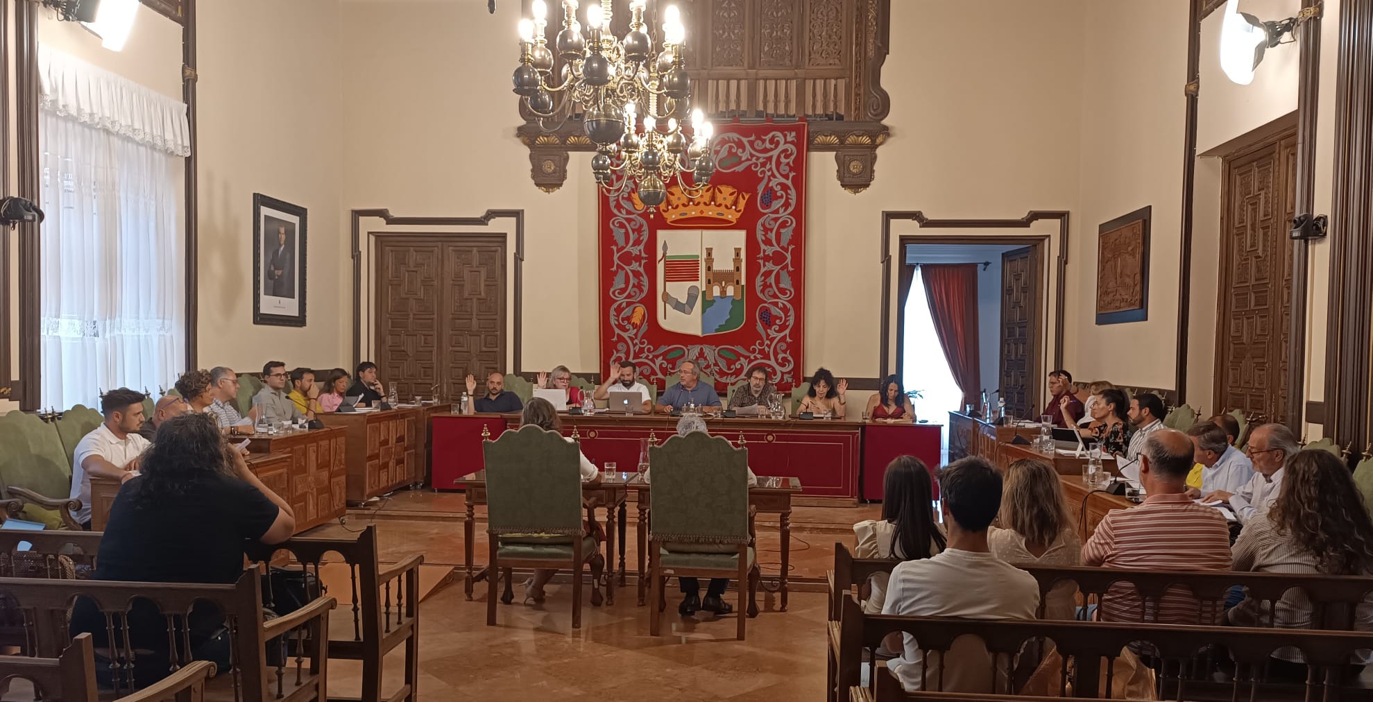 Pleno del ayuntamiento de Zamora