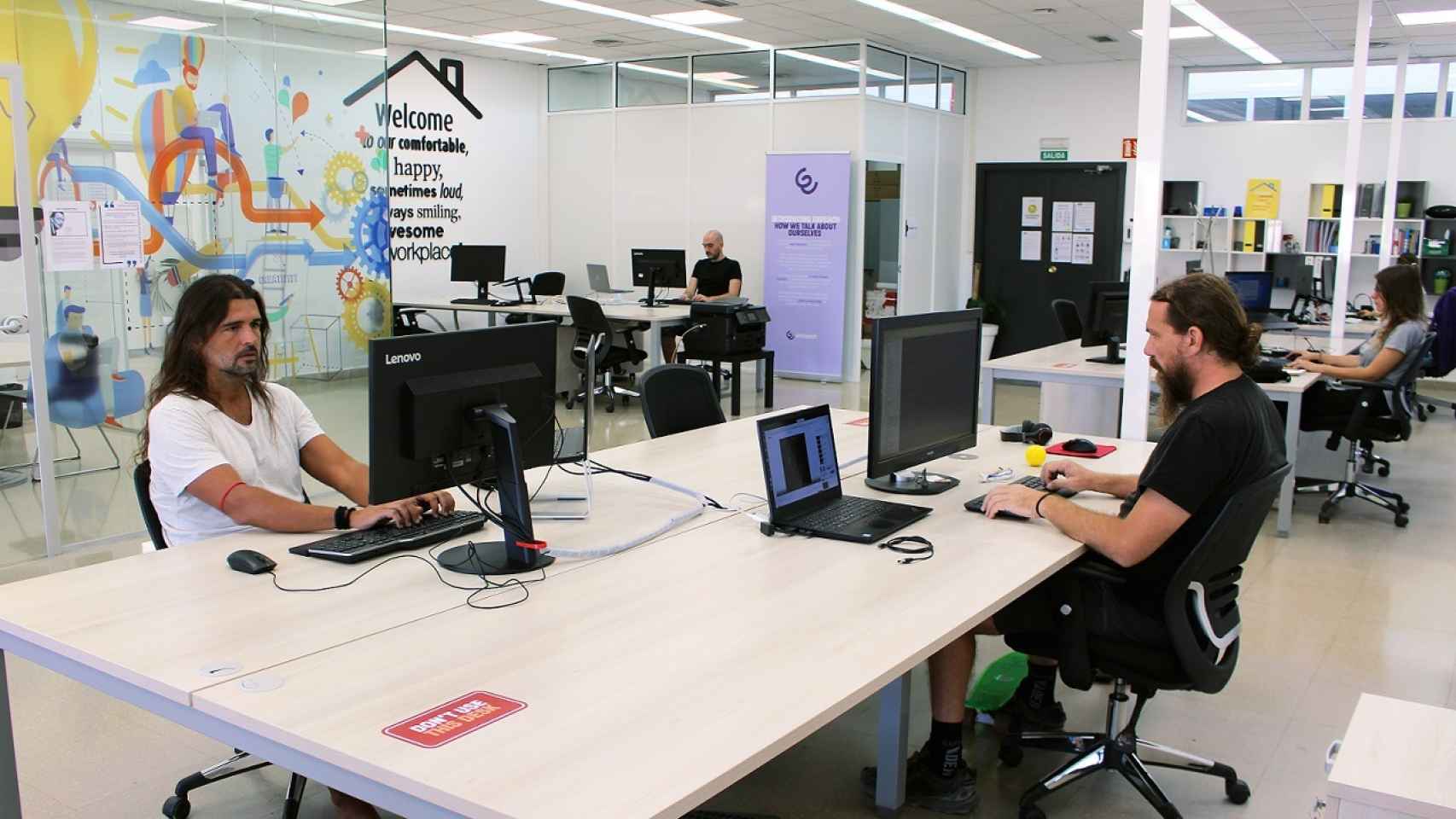 Instalaciones de la oficina en Málaga