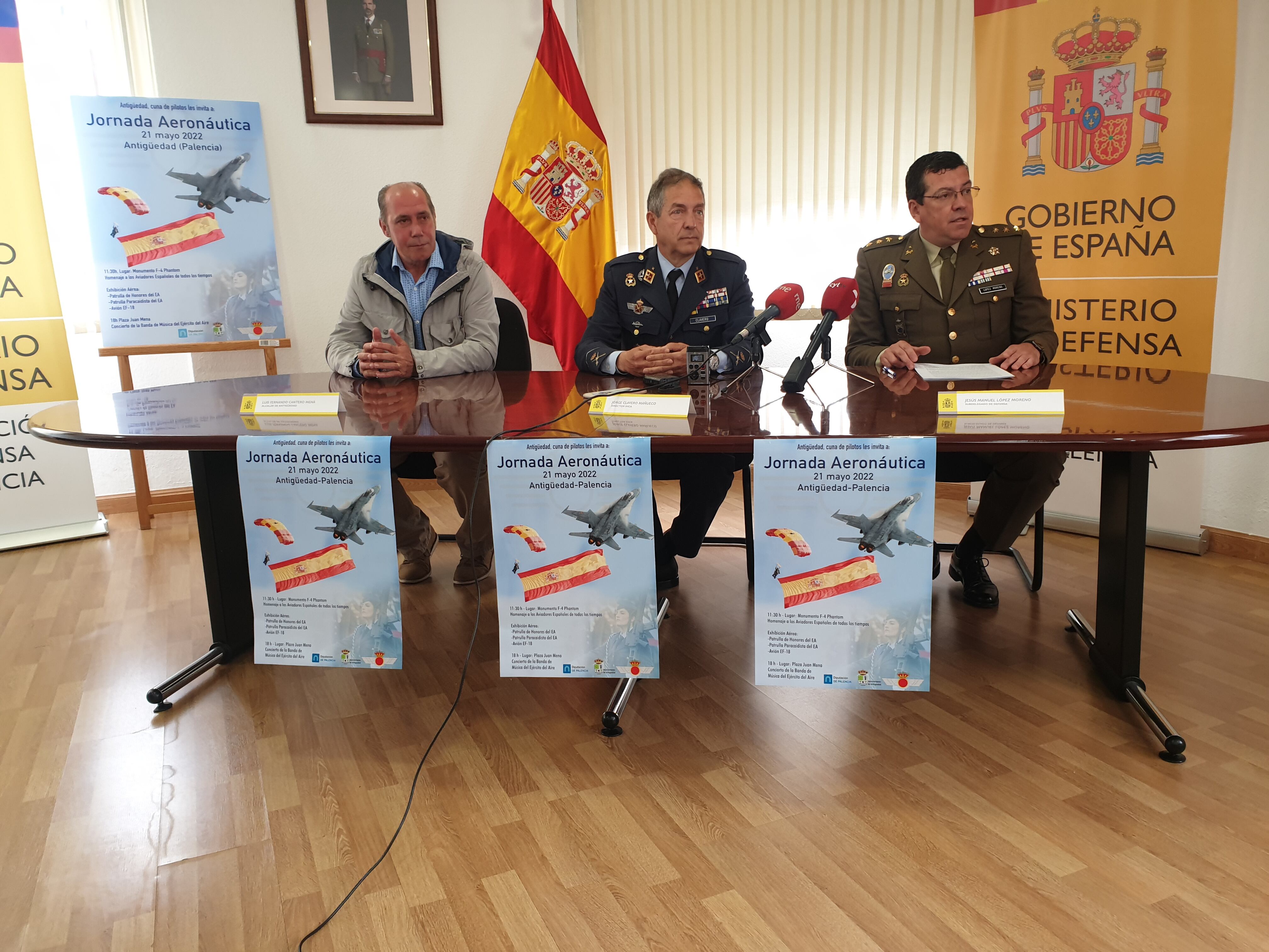 Antigüedad celebrará una Jornada Aeronáutica el 21 de mayo