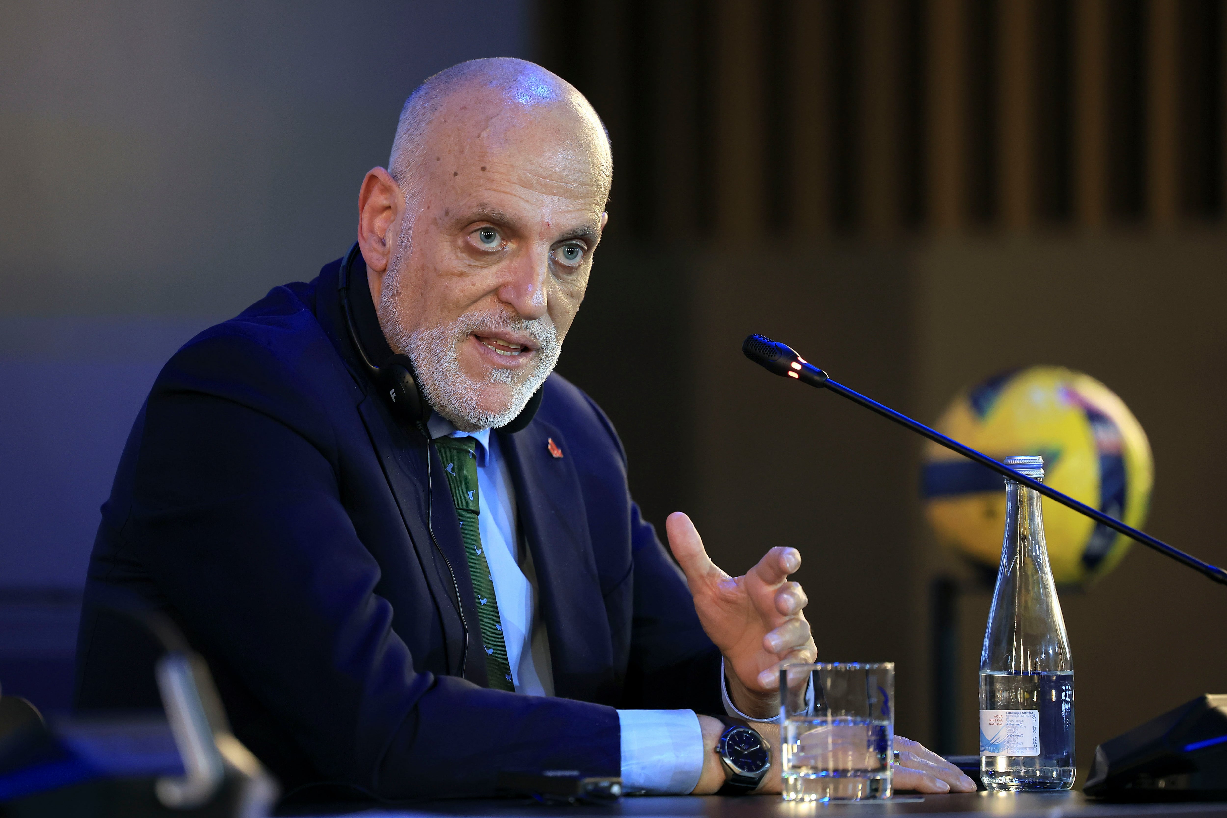 Tebas se reúne con su homólogo de la Liga Portugal para reforzar colaboración