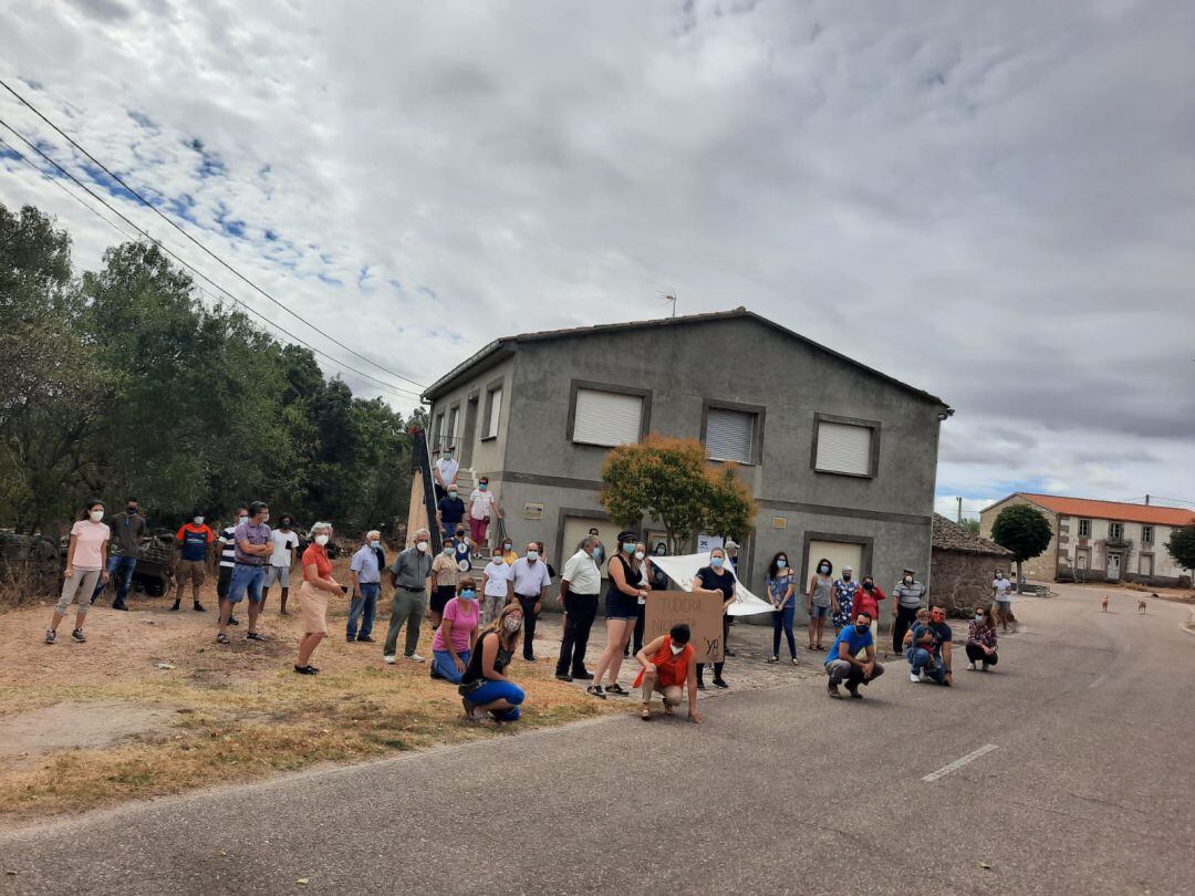 Movilización en la localidad sayaguesa de Tudera