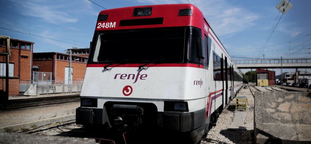 Imagen de recurso de un tren del servicio de Renfe Cercanías