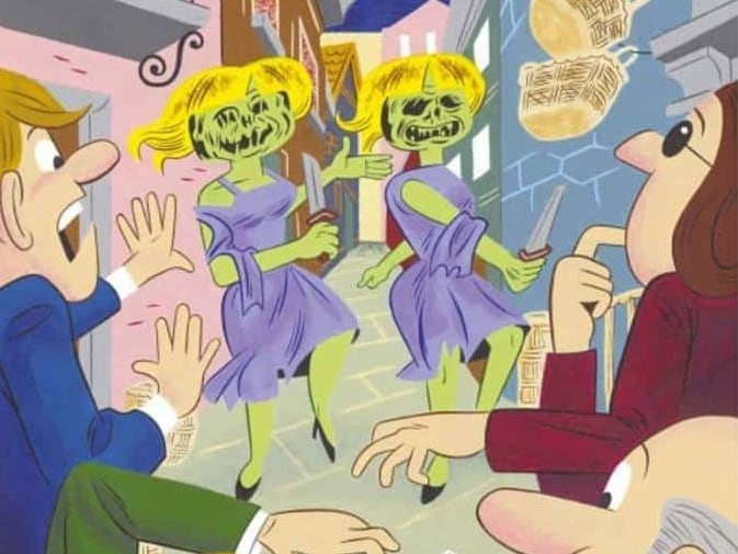 Portada del disco 'No salgas más' de Fantasmage