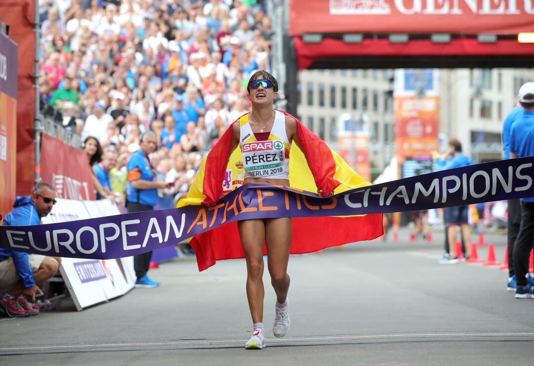 Pérez se proclamó campeona de Europa en Berlín en 2018