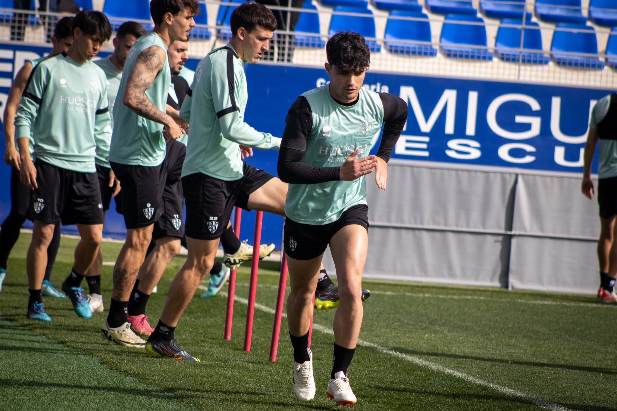 Javi Mier está recuperado para volver al equipo este domingo