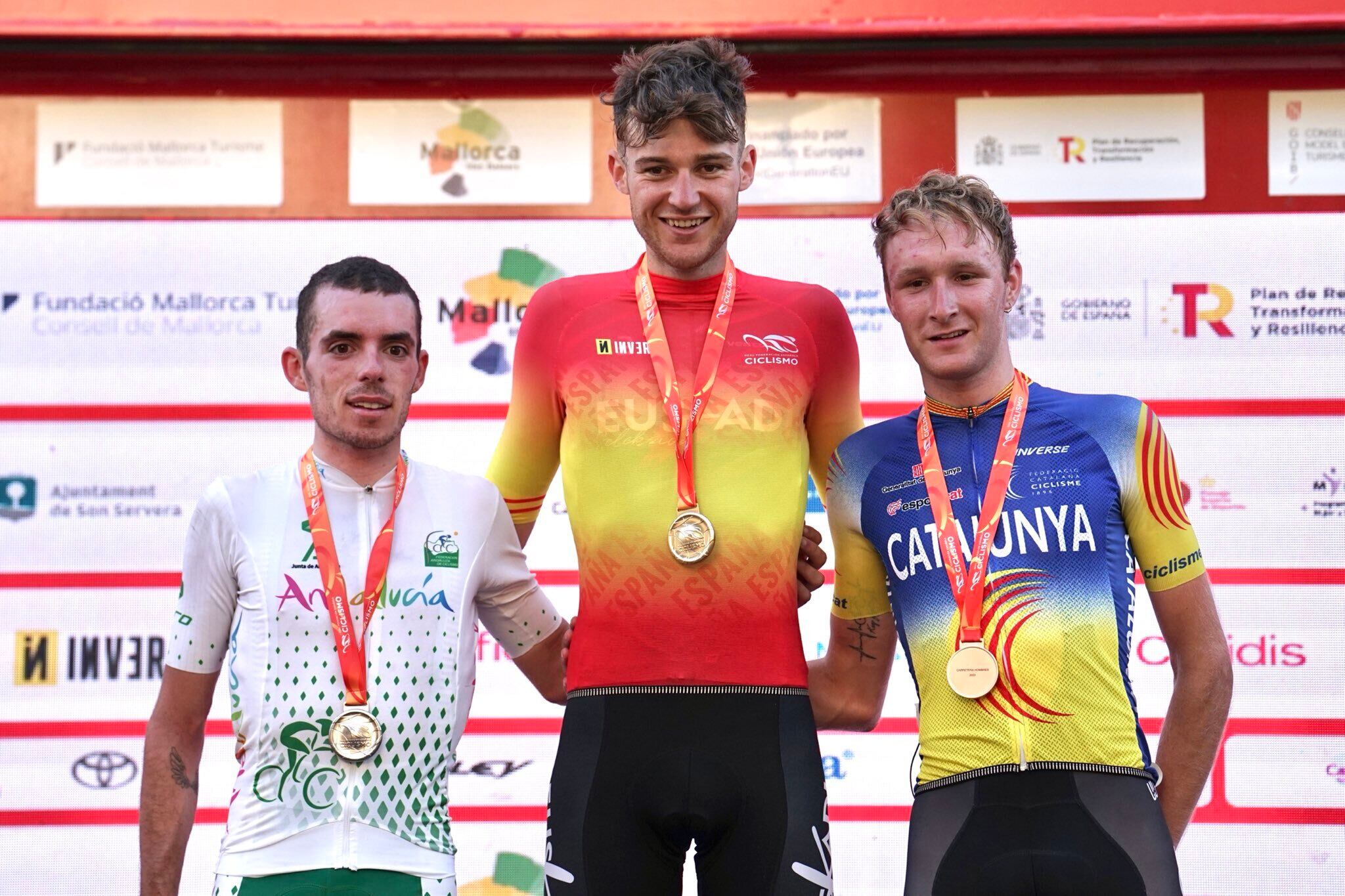 Podio Sub-23 masculino