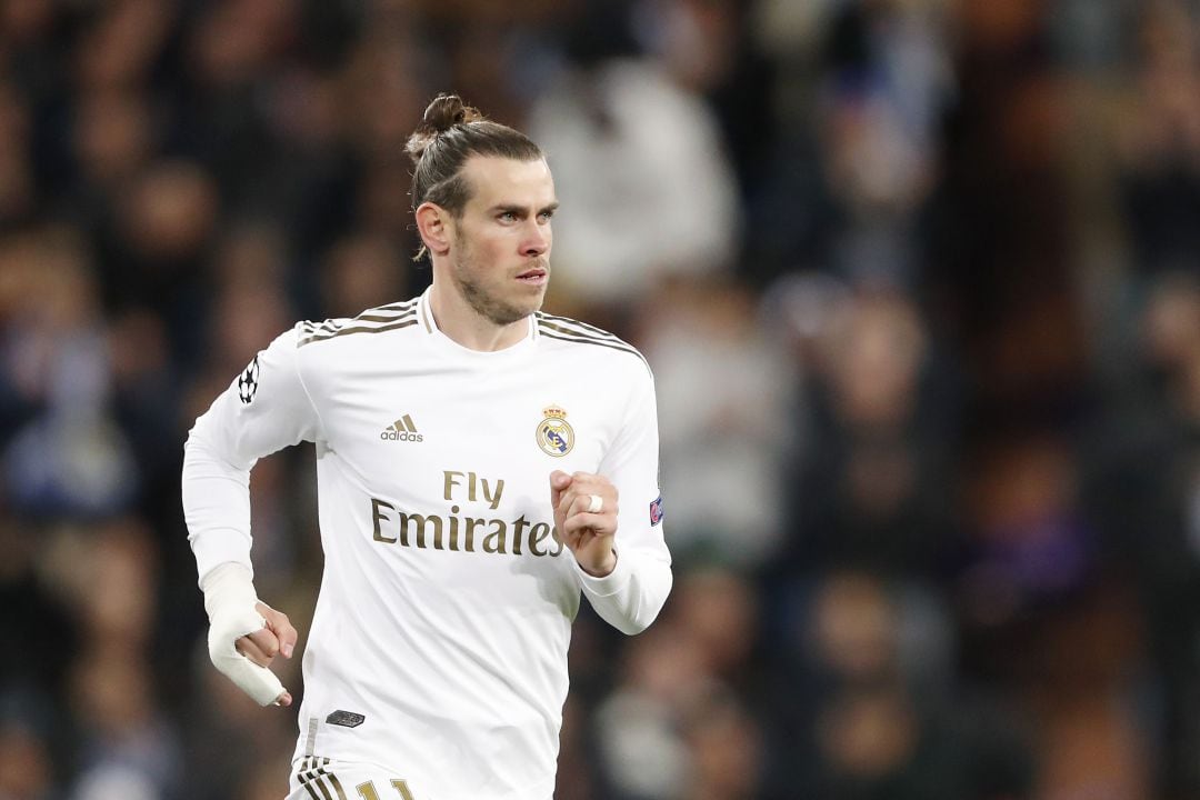 Bale, durante el partido contra el City. 